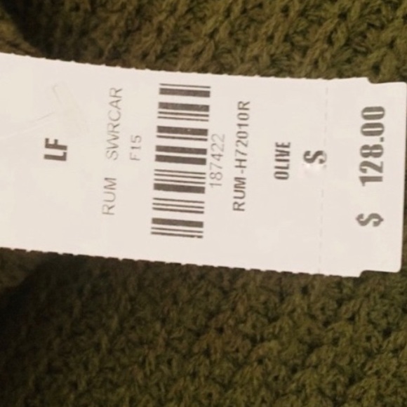 LF Rumor Preppy Boyfriend Cardigan - Picture 5 of 5